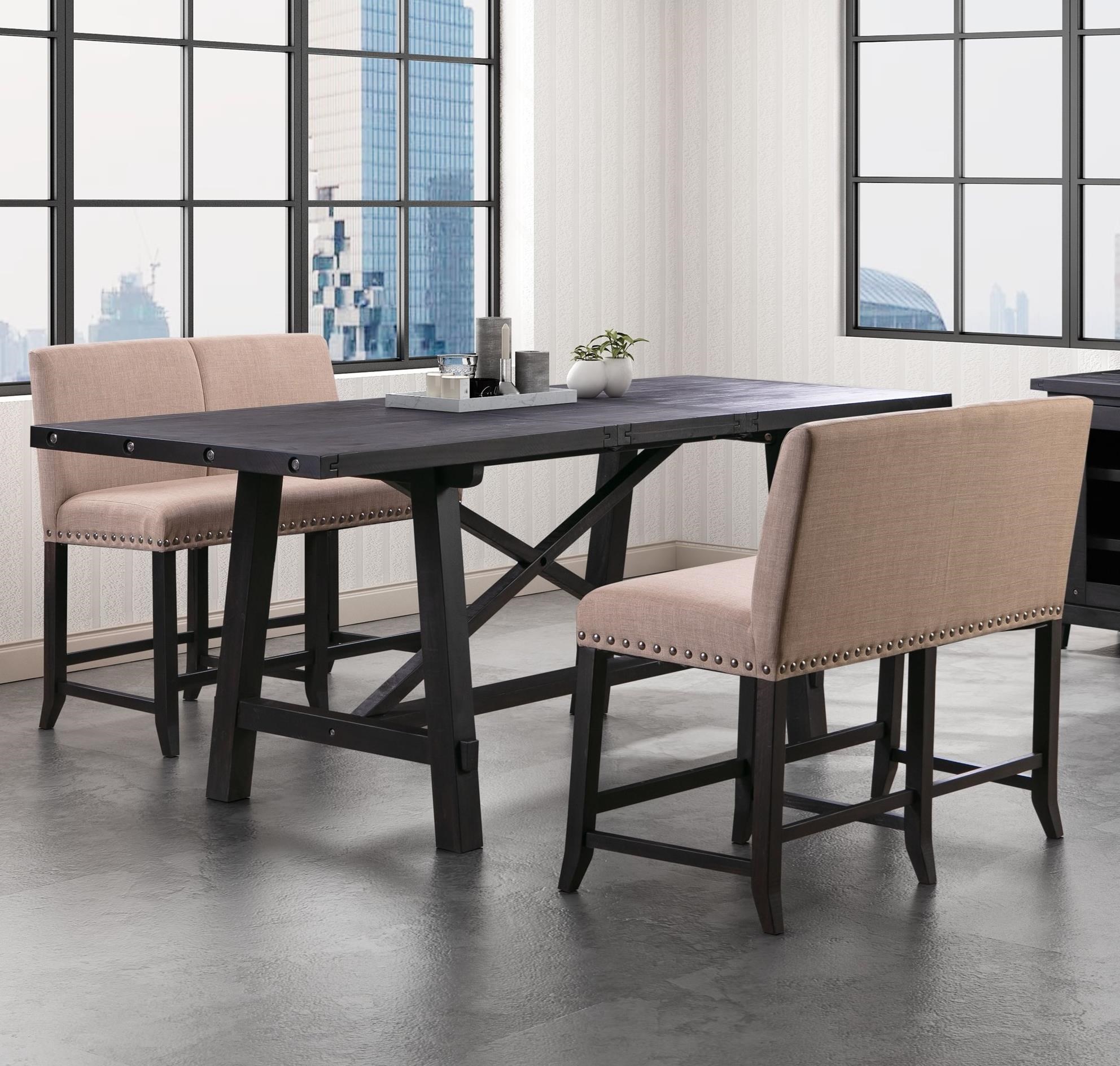 Modus International Yosemite 3Piece Rectangular Counter Table Set with